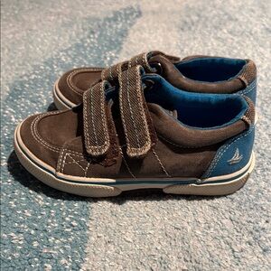 Sperry Topsiders Canvas Sneakers, Little Boys sz 8